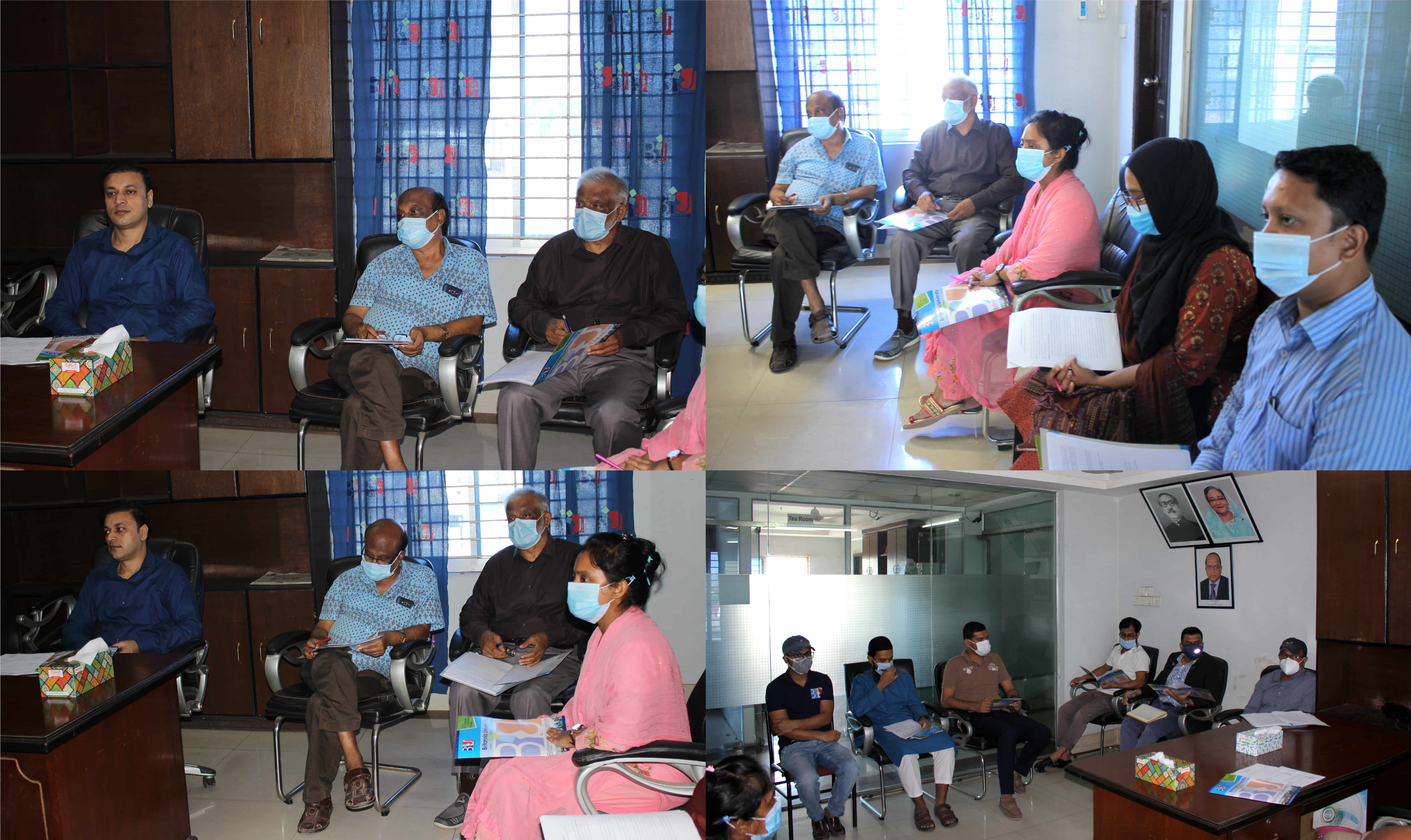 Meeting of IQAC & QAC, BU, Held
